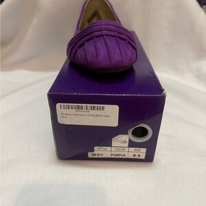 Ollio Women's Purple Flats